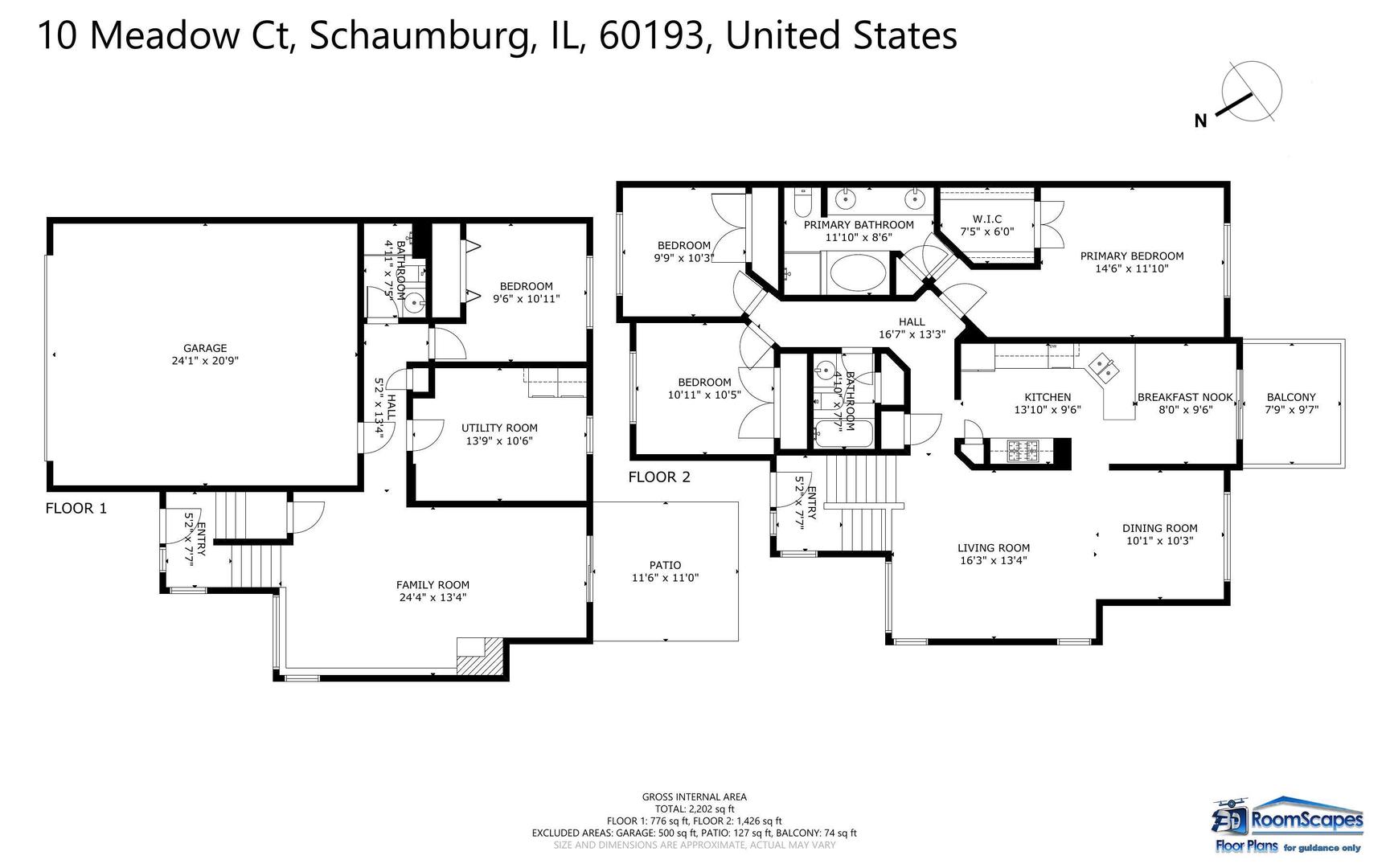 10 Meadow Court, Schaumburg, IL 60193