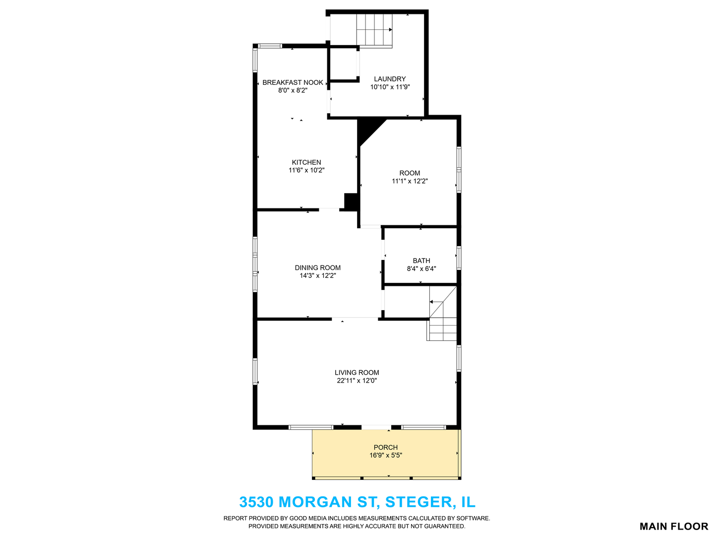 3530 morgan Street, Steger, IL 60475