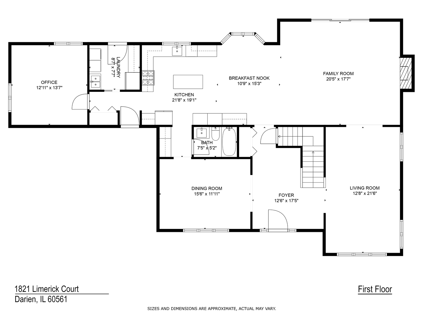 1821 Limerick Court, Darien, IL 60561
