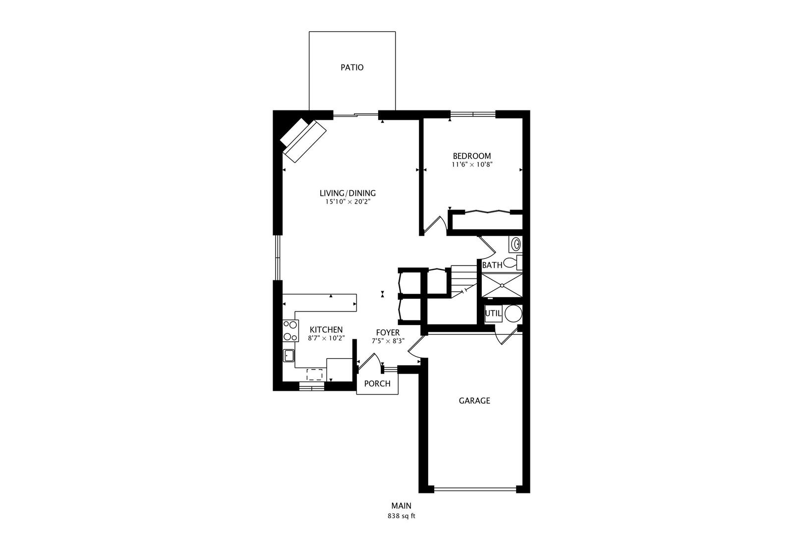 39531 N Bishop Court #5, Lake Villa, IL 60046