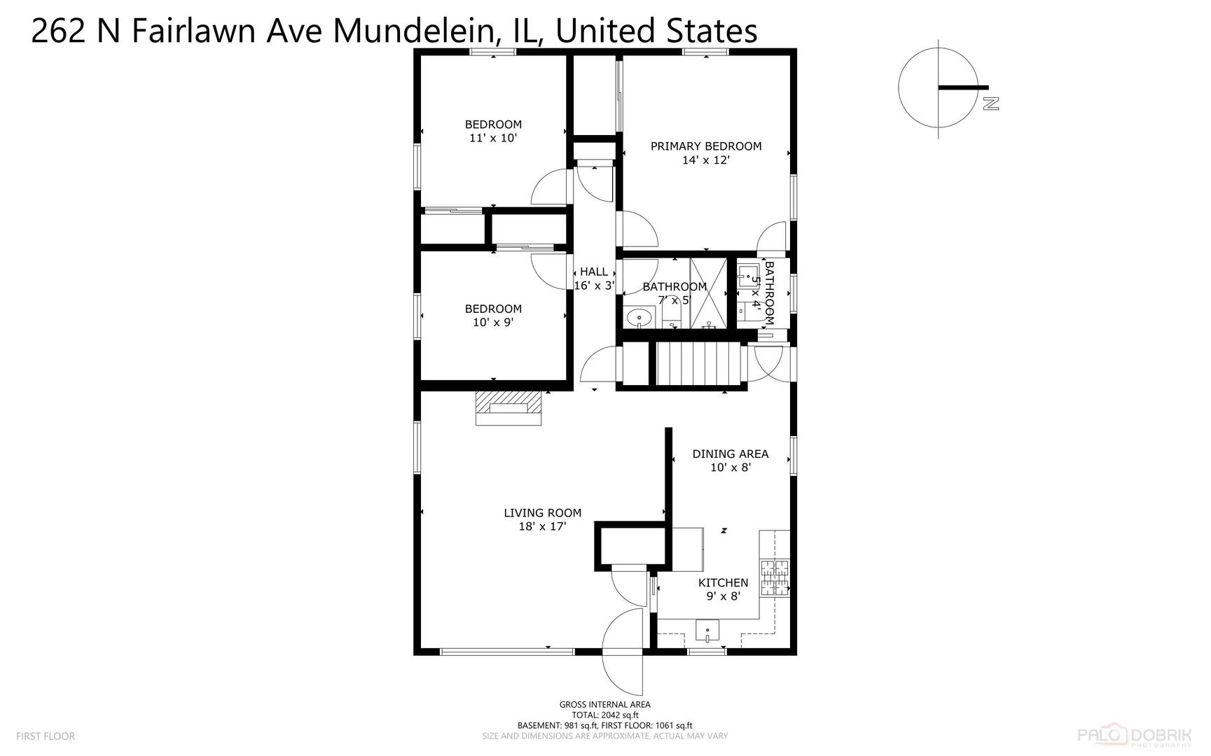 262 N Fairlawn Avenue, Mundelein, IL 60060