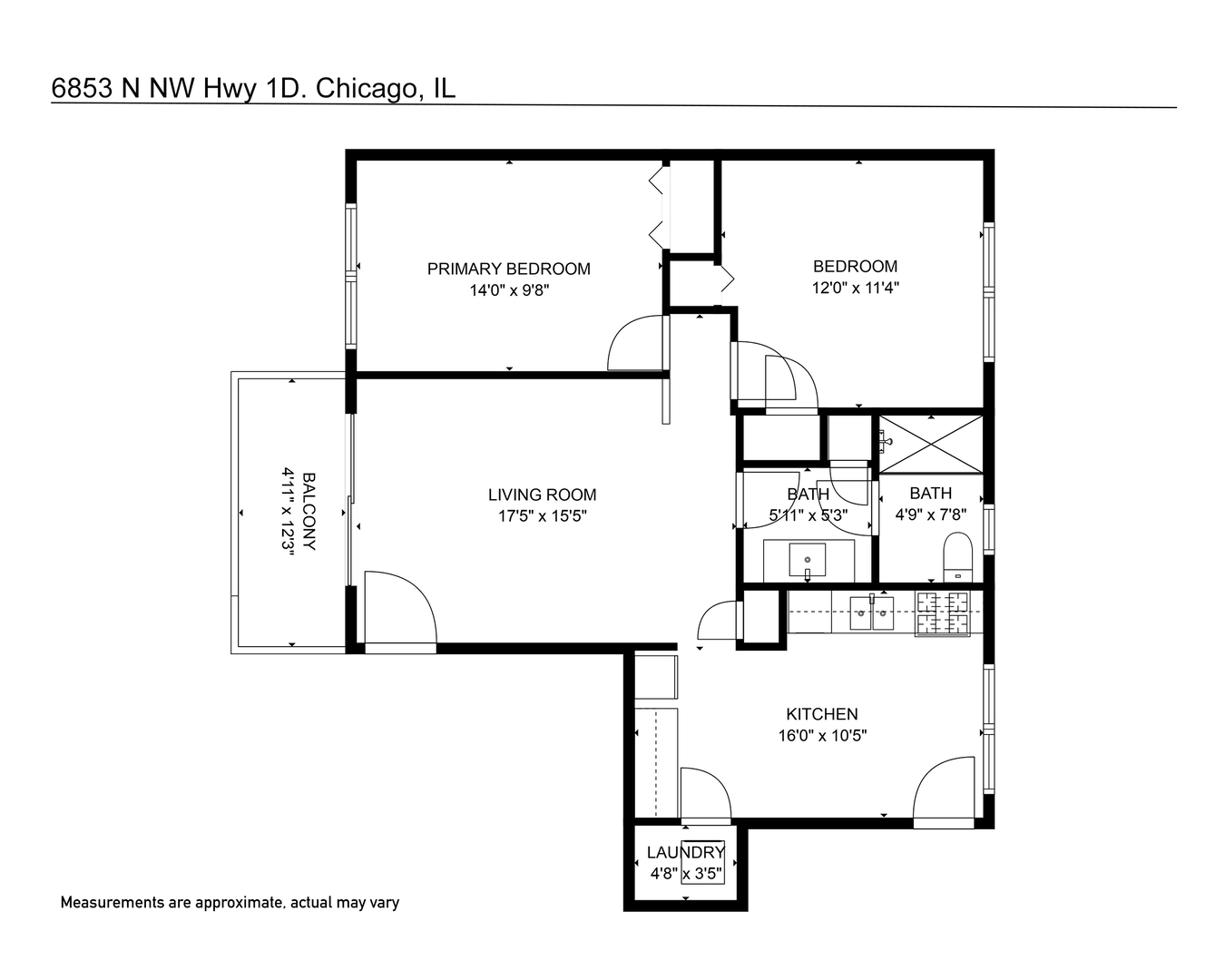 6853 N Northwest Highway #1D, Chicago, IL 60631