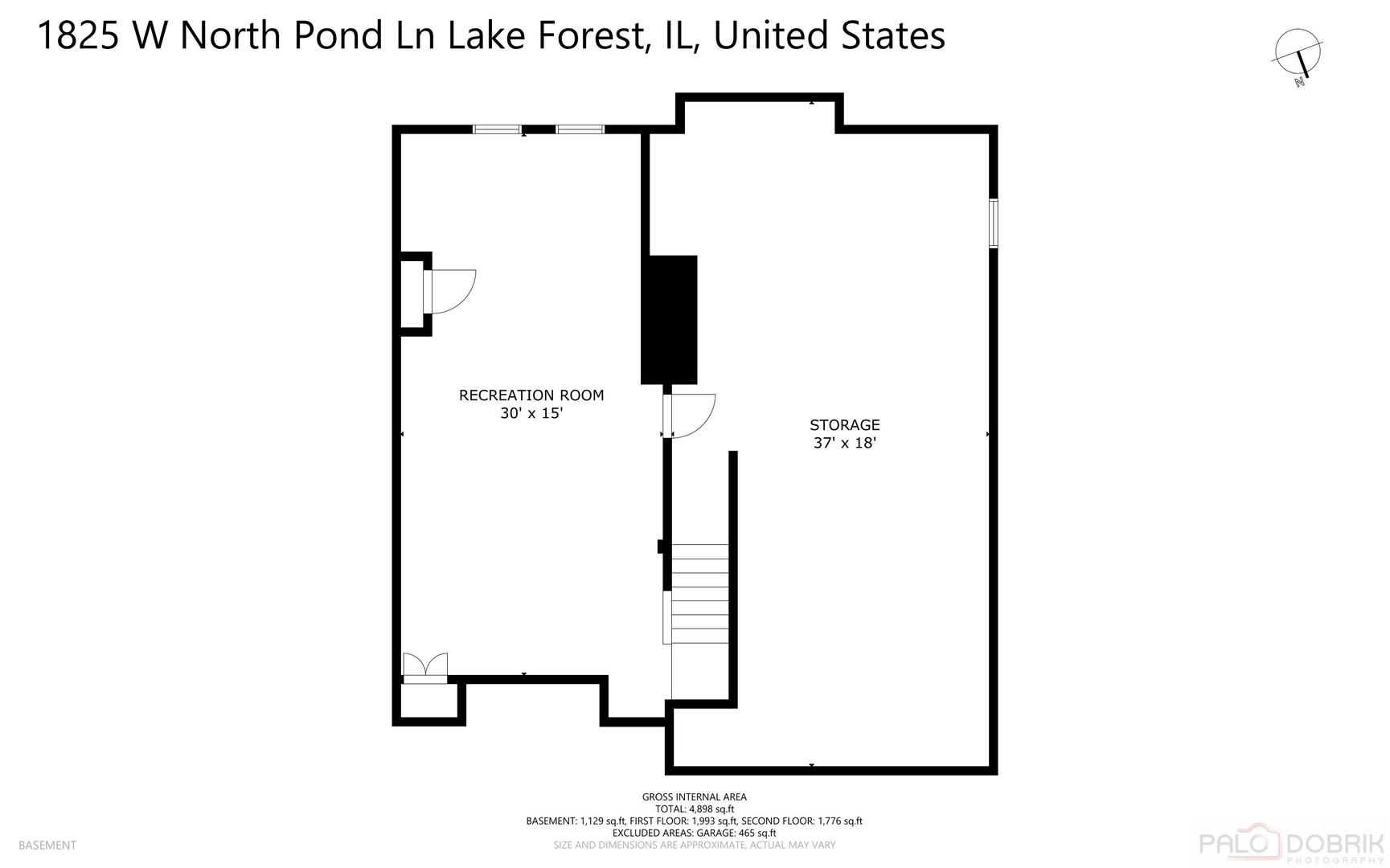 1825 W North Pond Lane, Lake Forest, IL 60045