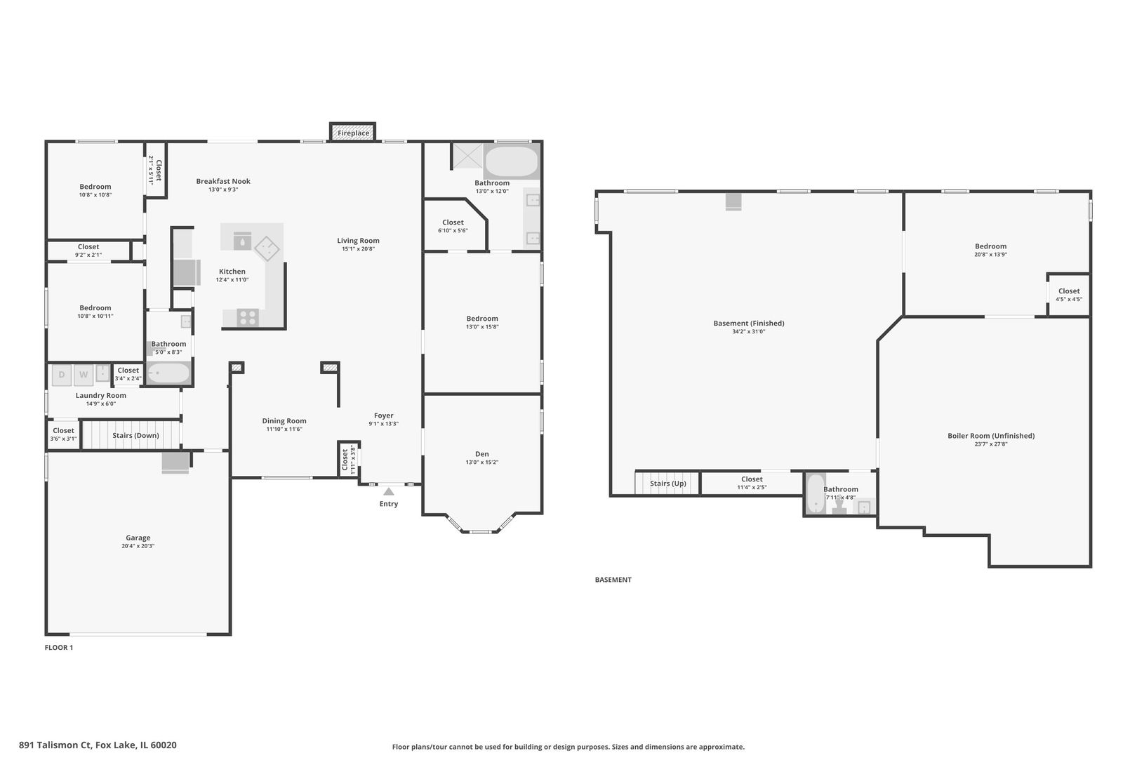 891 Talismon Court, Fox Lake, IL 60020