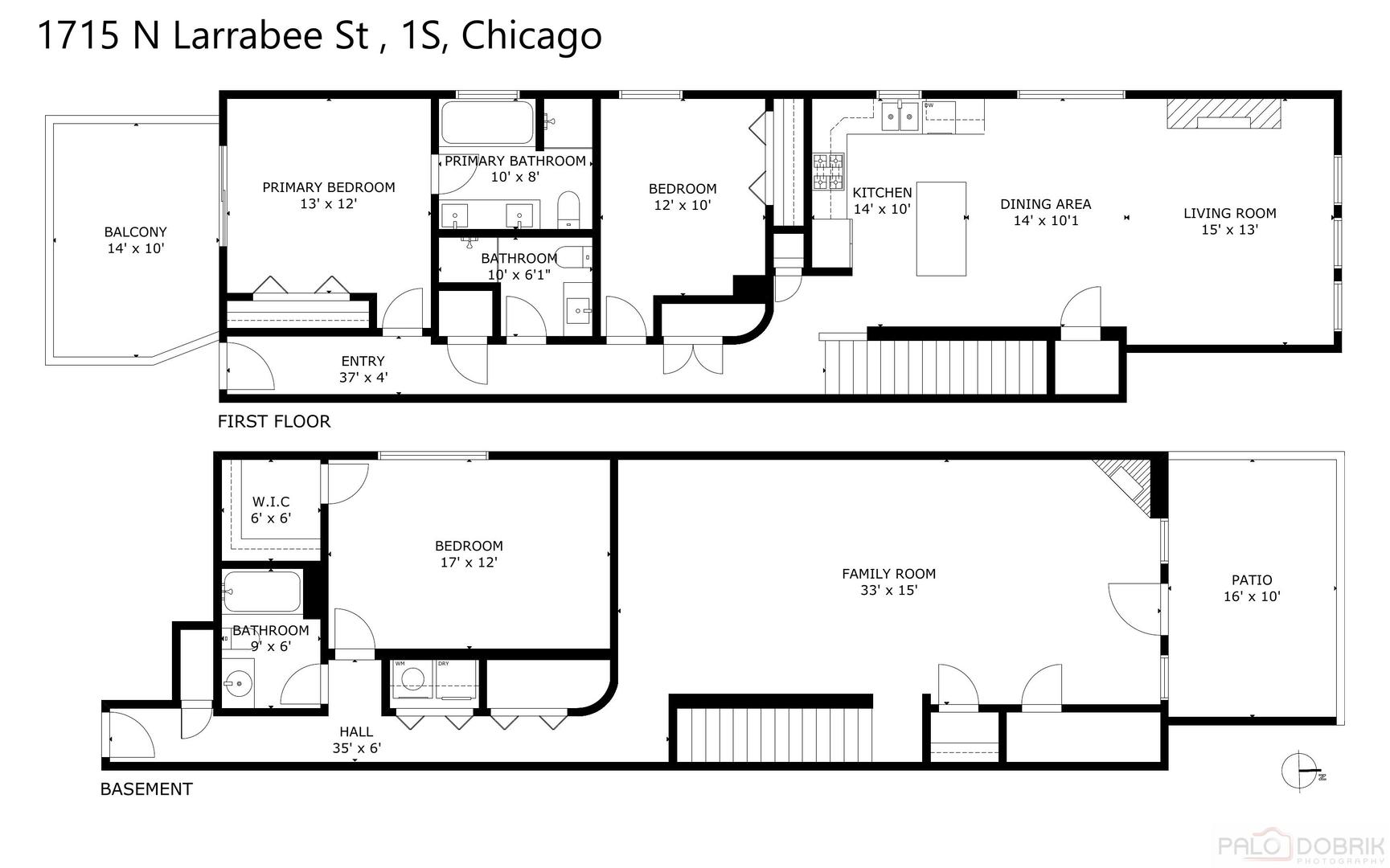 1715 N Larrabee Street #1S, Chicago, IL 60614