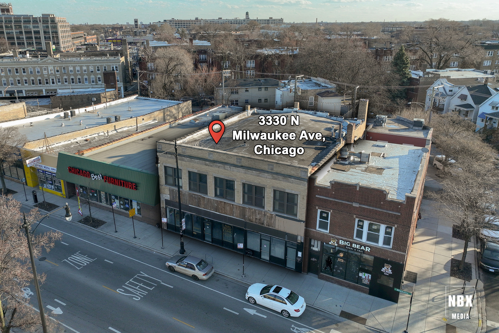 3330-3332 N Milwaukee Avenue, Chicago, IL 60641