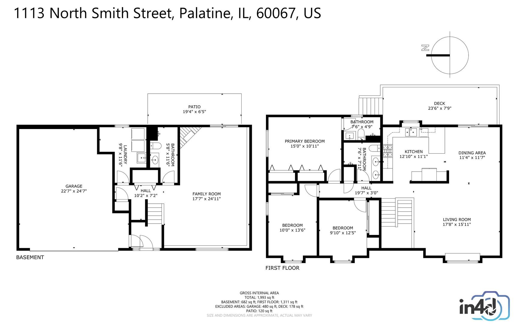 1113 N Smith Street, Palatine, IL 60067