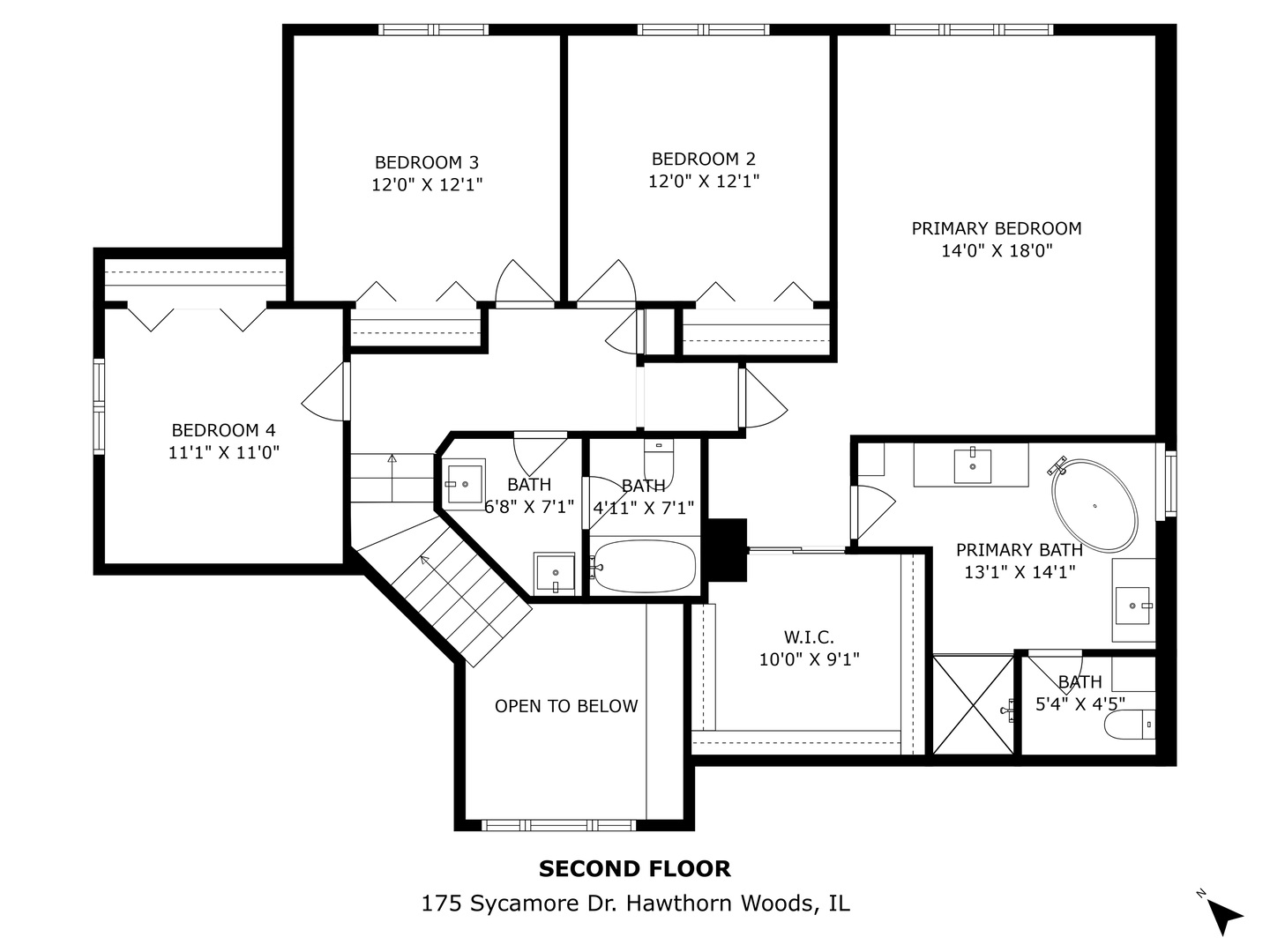 175 Sycamore Drive, Hawthorn Woods, IL 60047