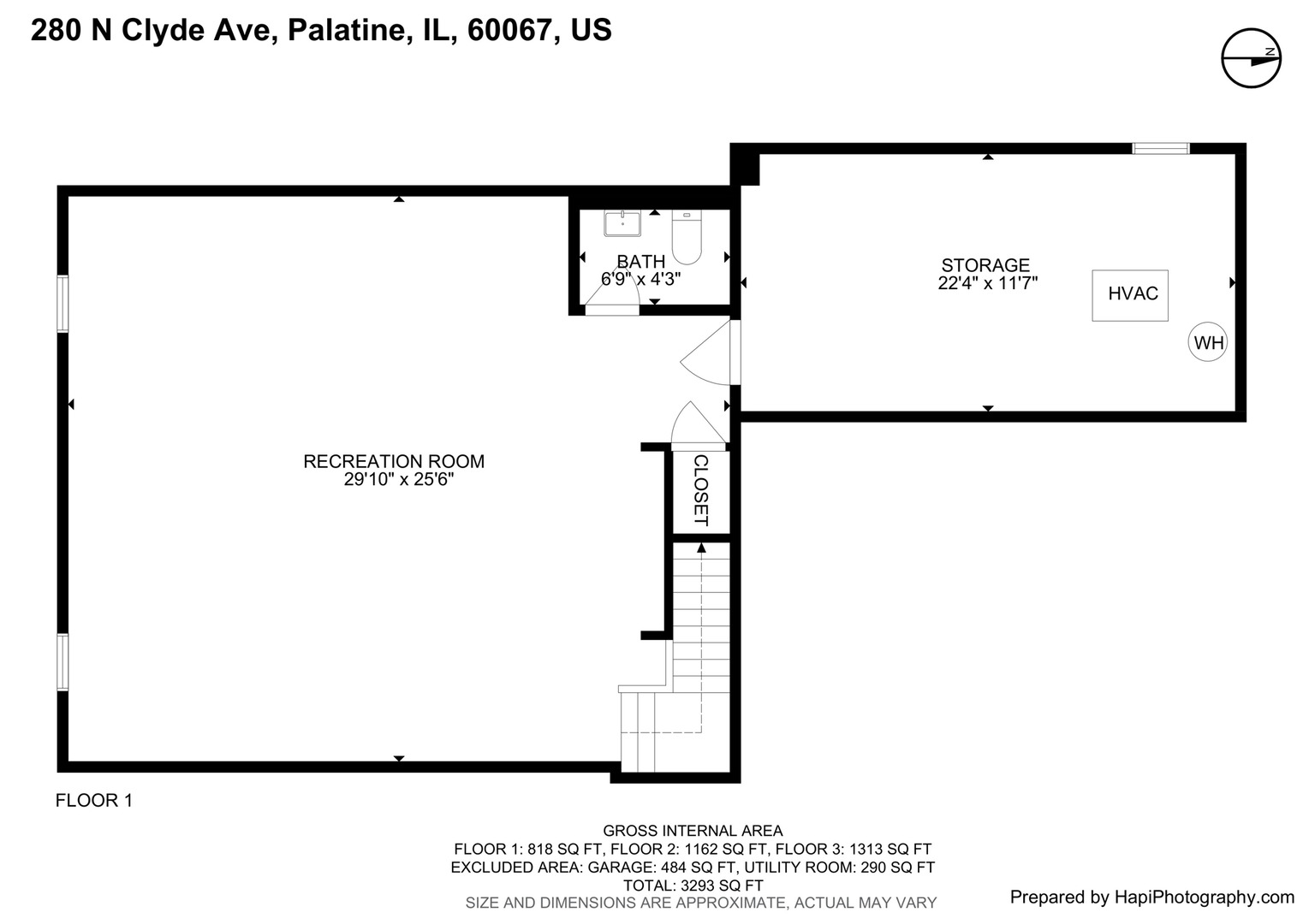 260 N Clyde Avenue, Palatine, IL 60067