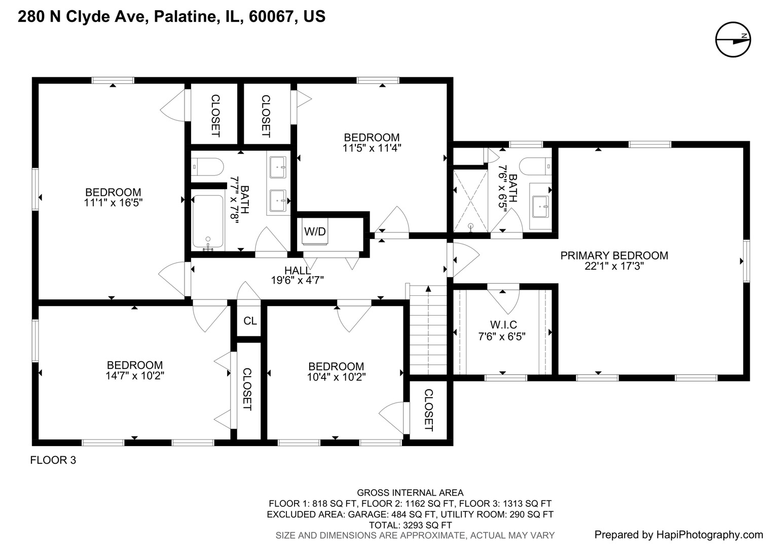 260 N Clyde Avenue, Palatine, IL 60067