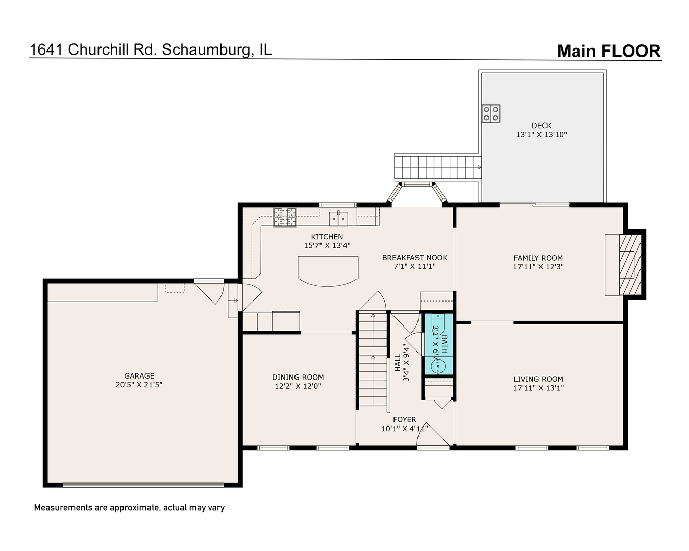 1641 Churchill Road, Schaumburg, IL 60195