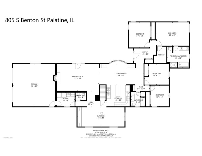 805 S Benton Street, Palatine, IL 60067