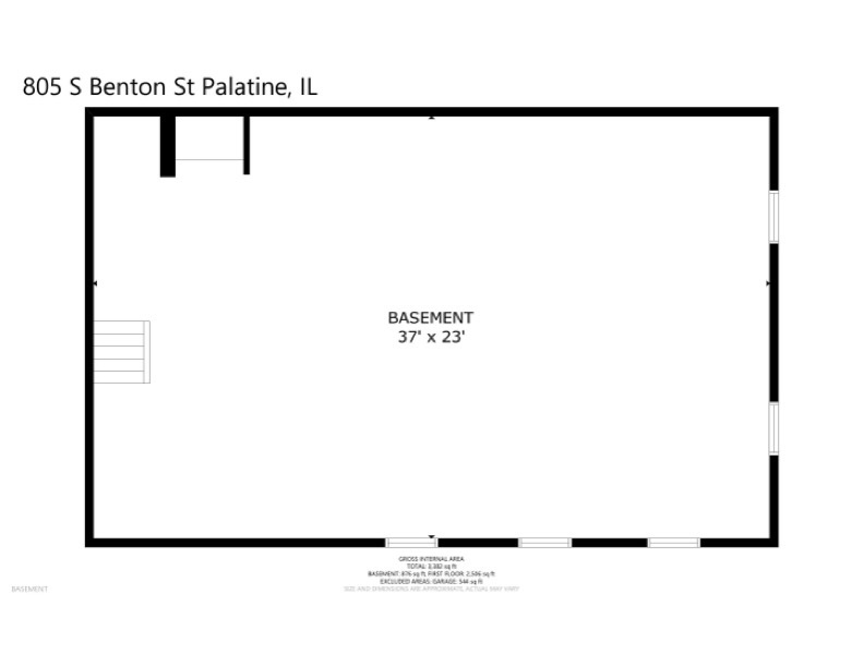 805 S Benton Street, Palatine, IL 60067