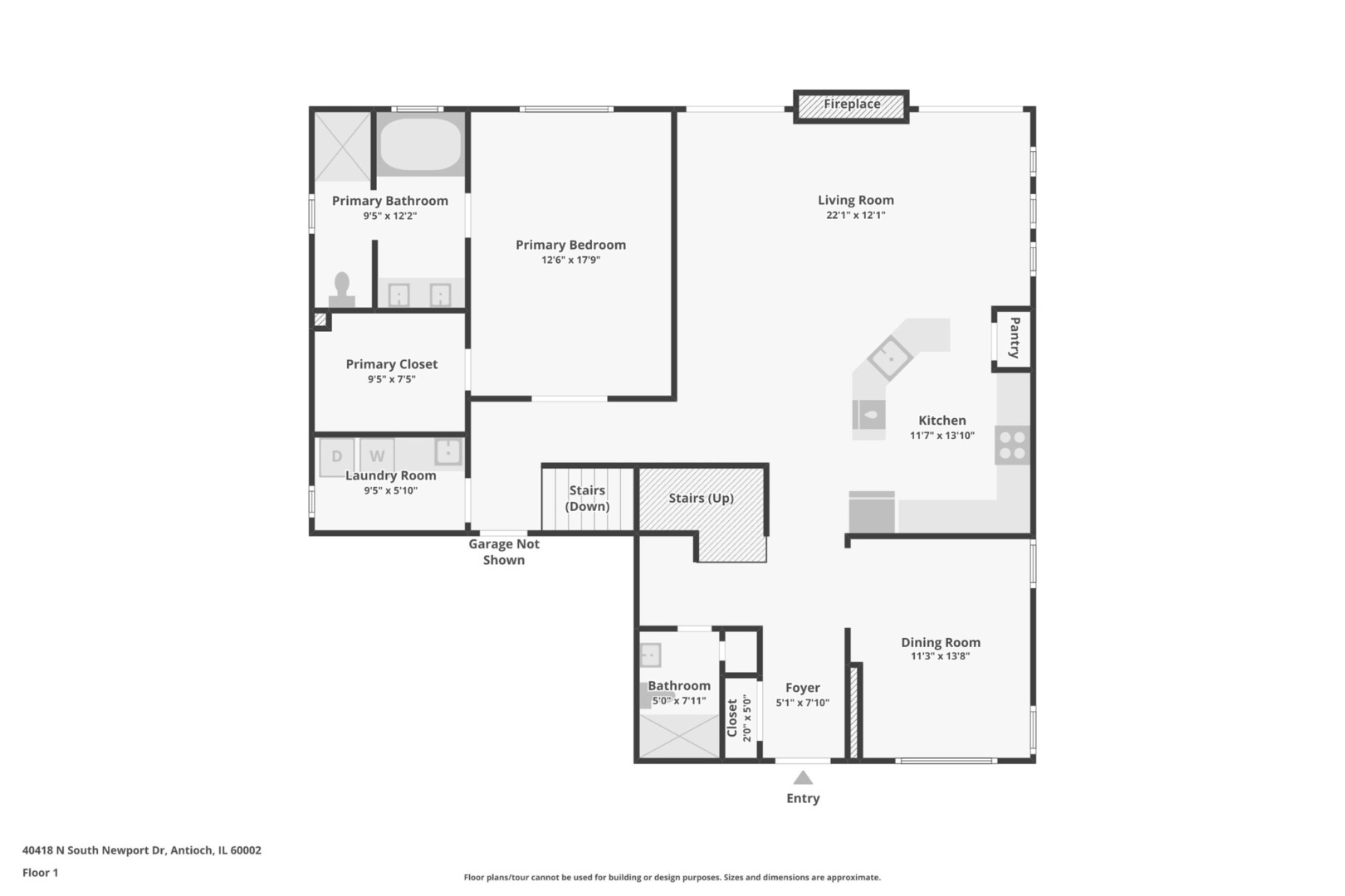40418 N South Newport Drive, Antioch, IL 60002