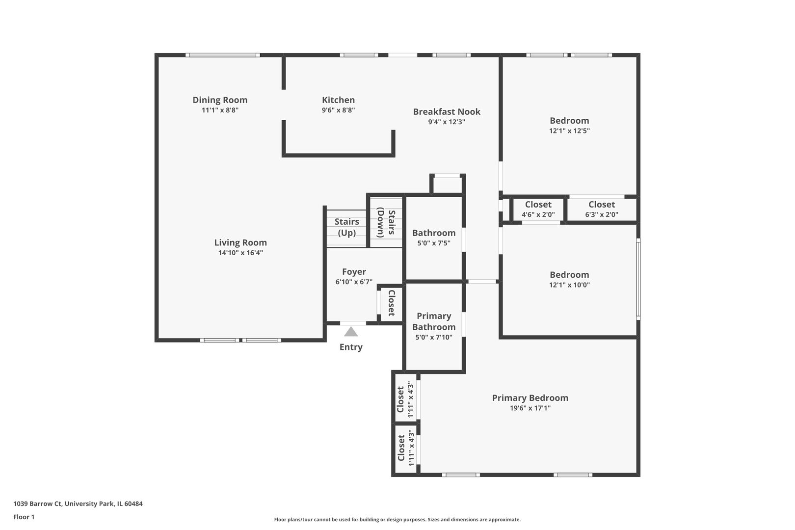 1039 Barrow Court, University Park, IL 60484