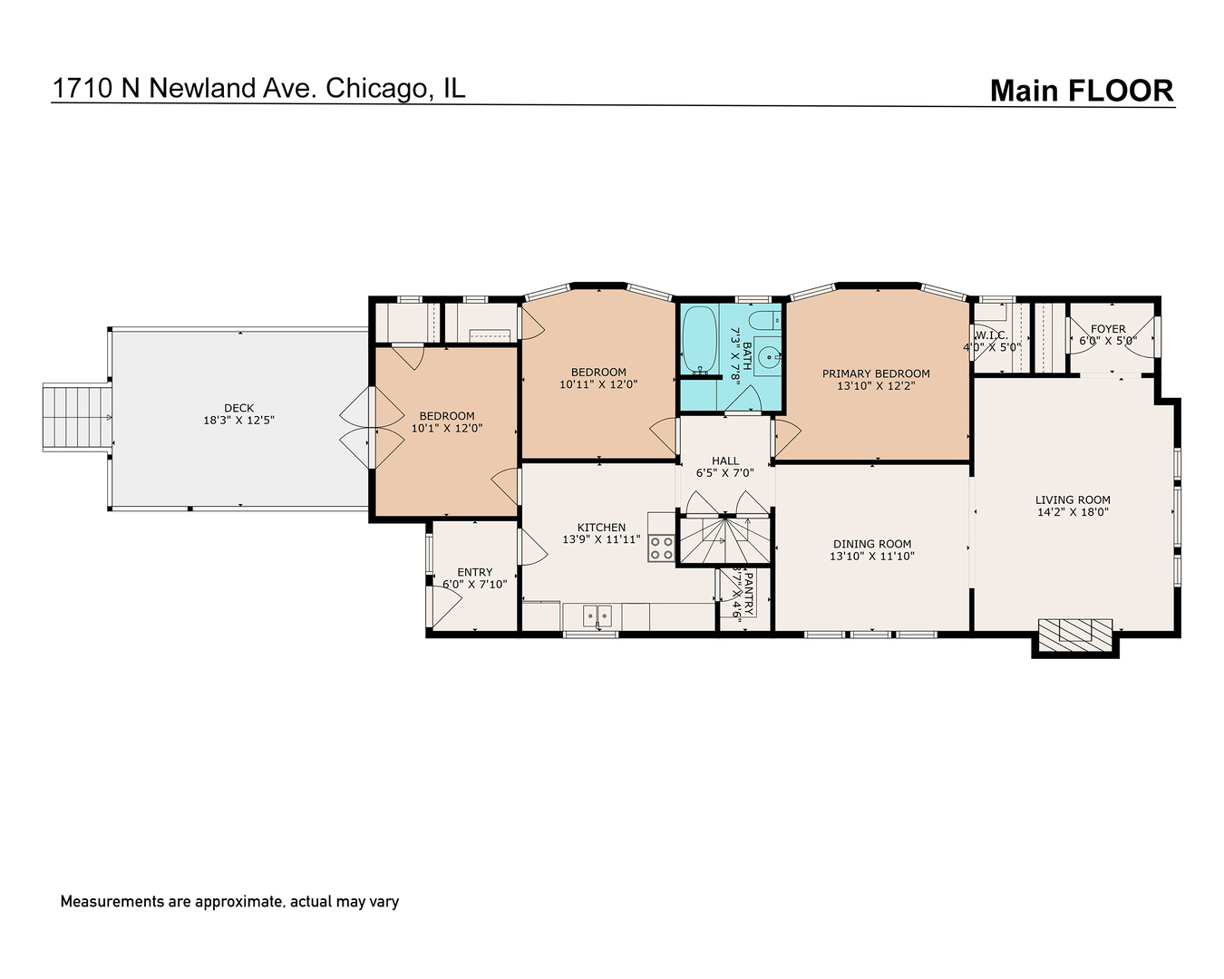 1710 N Newland Avenue, Chicago, IL 60707