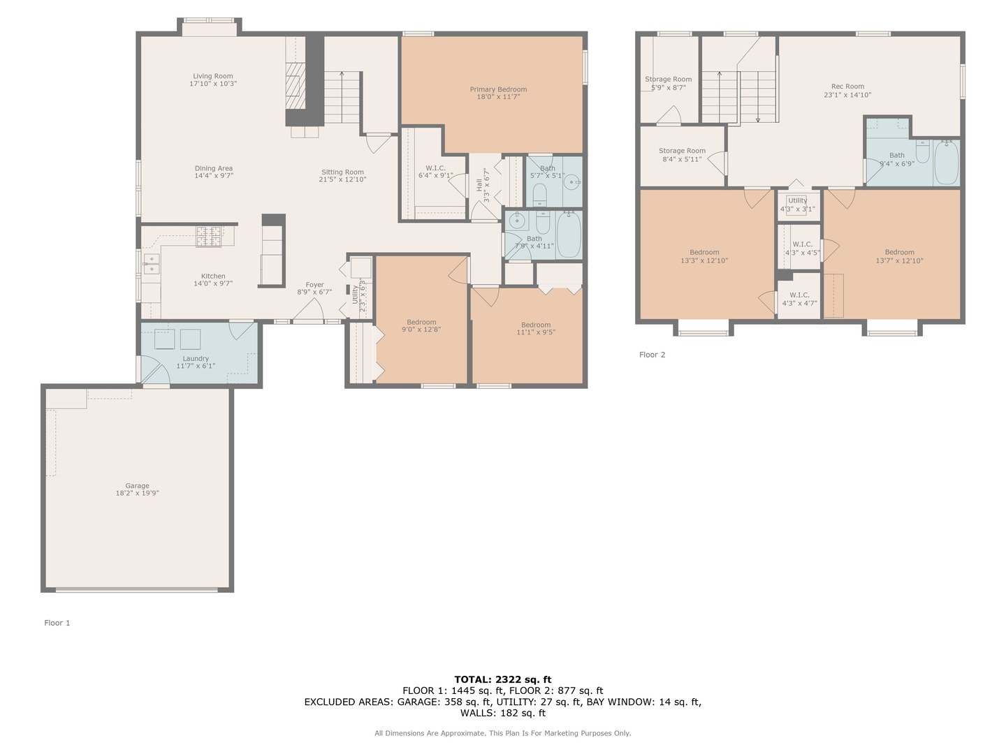1040 Hermitage Lane, Hoffman Estates, IL 60169