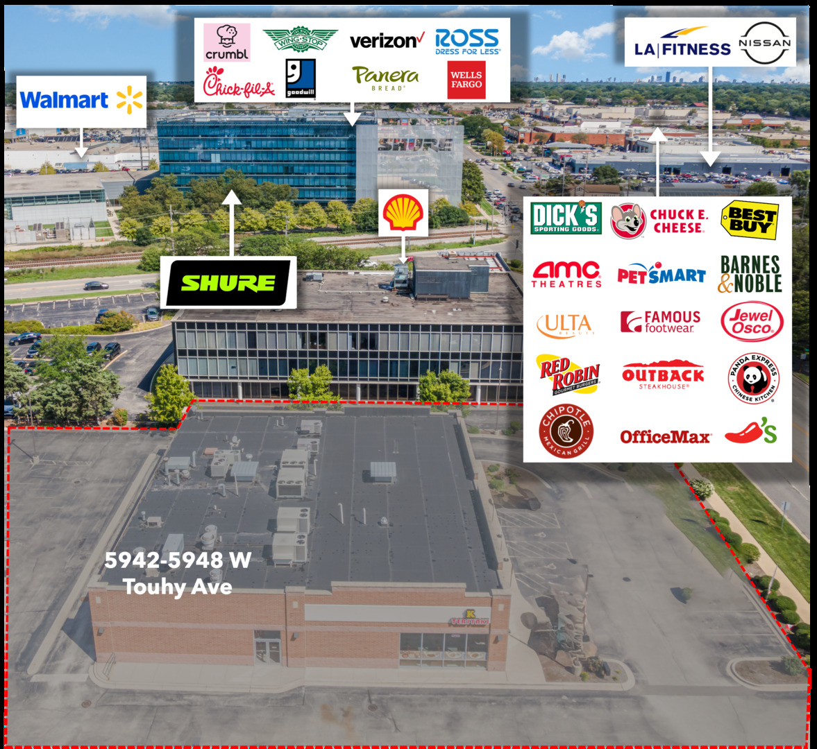 5942-5948 W Touhy Avenue, Niles, IL 60714