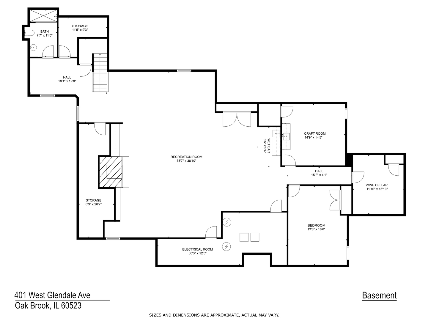 401 Glendale Avenue, Oak Brook, IL 60523