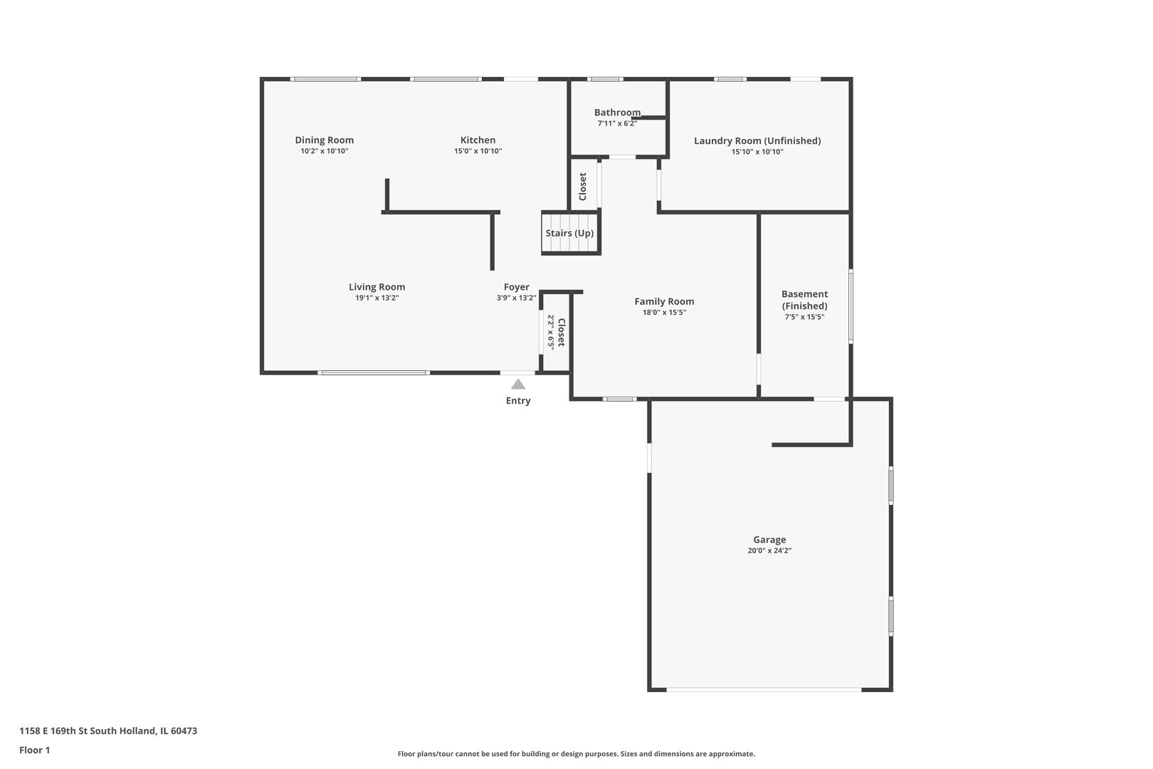 1158 E 169TH Street, South Holland, IL 60473