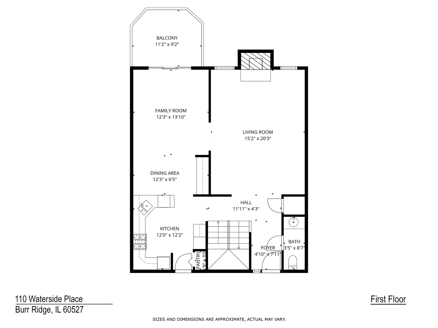 110 Waterside Place, Burr Ridge, IL 60527