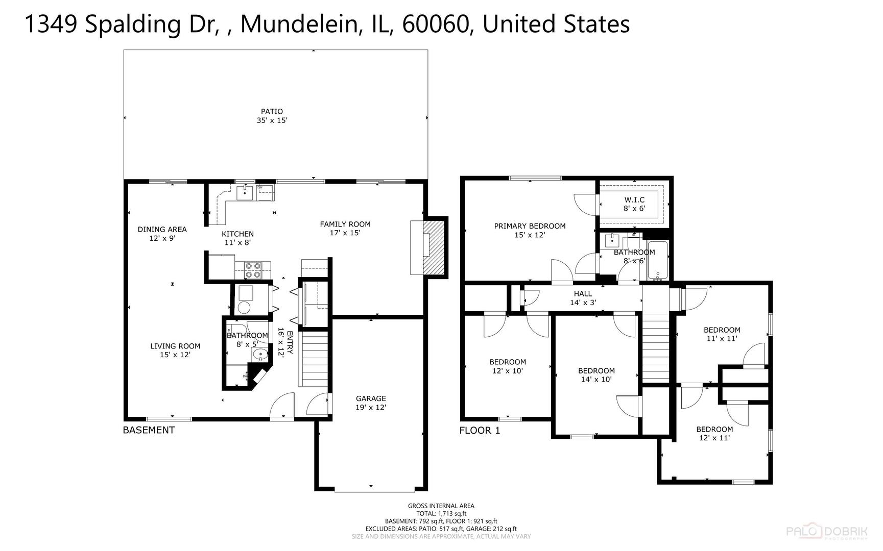 1349 Spalding Drive, Mundelein, IL 60060