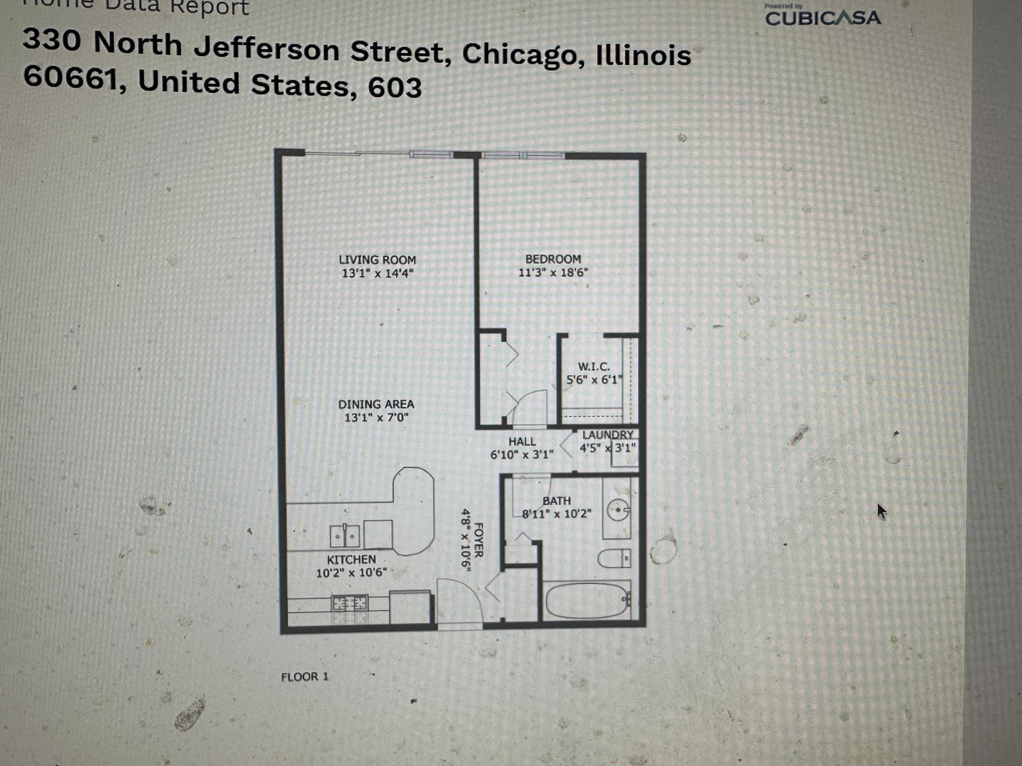 330 N Jefferson Street #603, Chicago, IL 60661