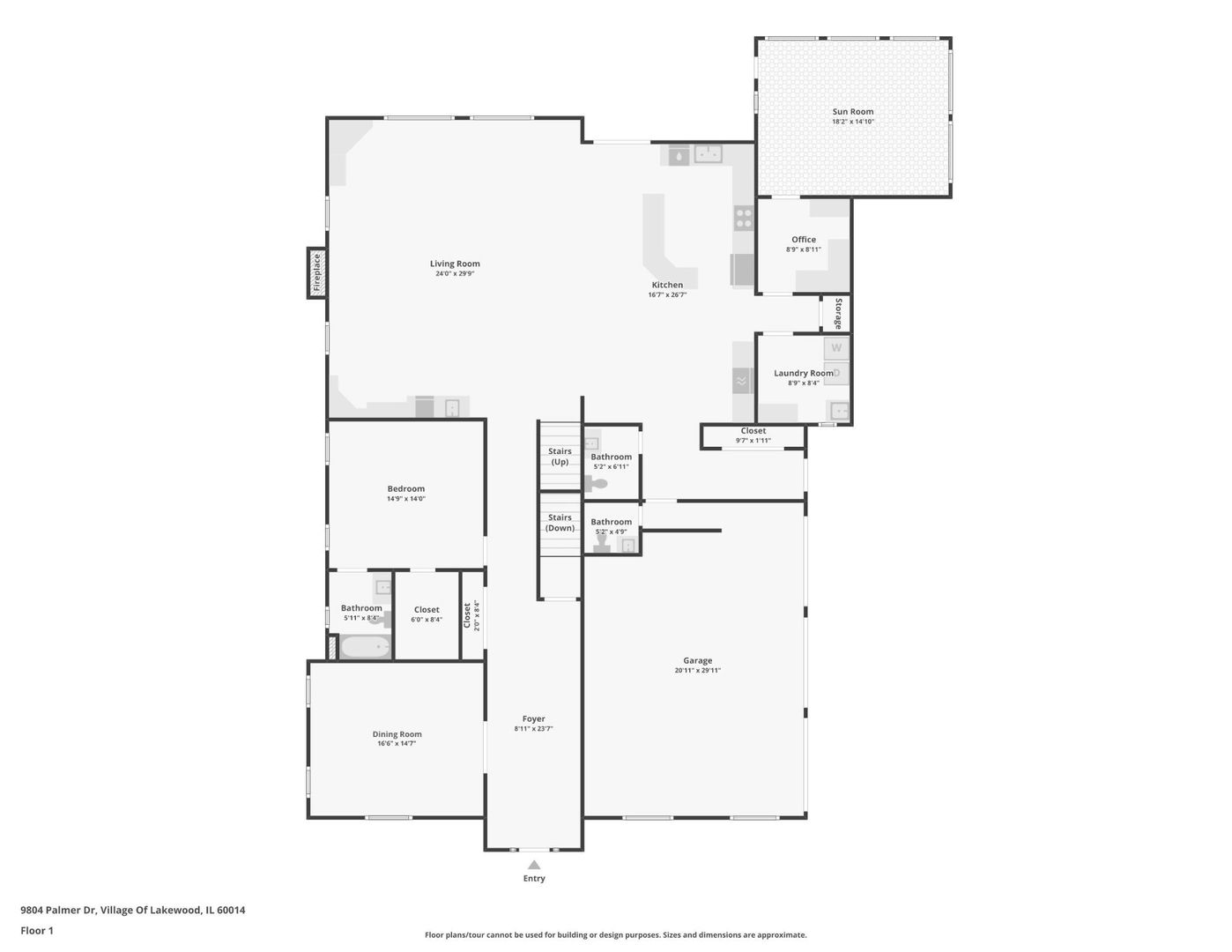 9804 Palmer Drive, Lakewood, IL 60014