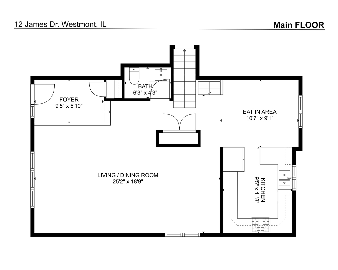 12 James Drive, Westmont, IL 60559