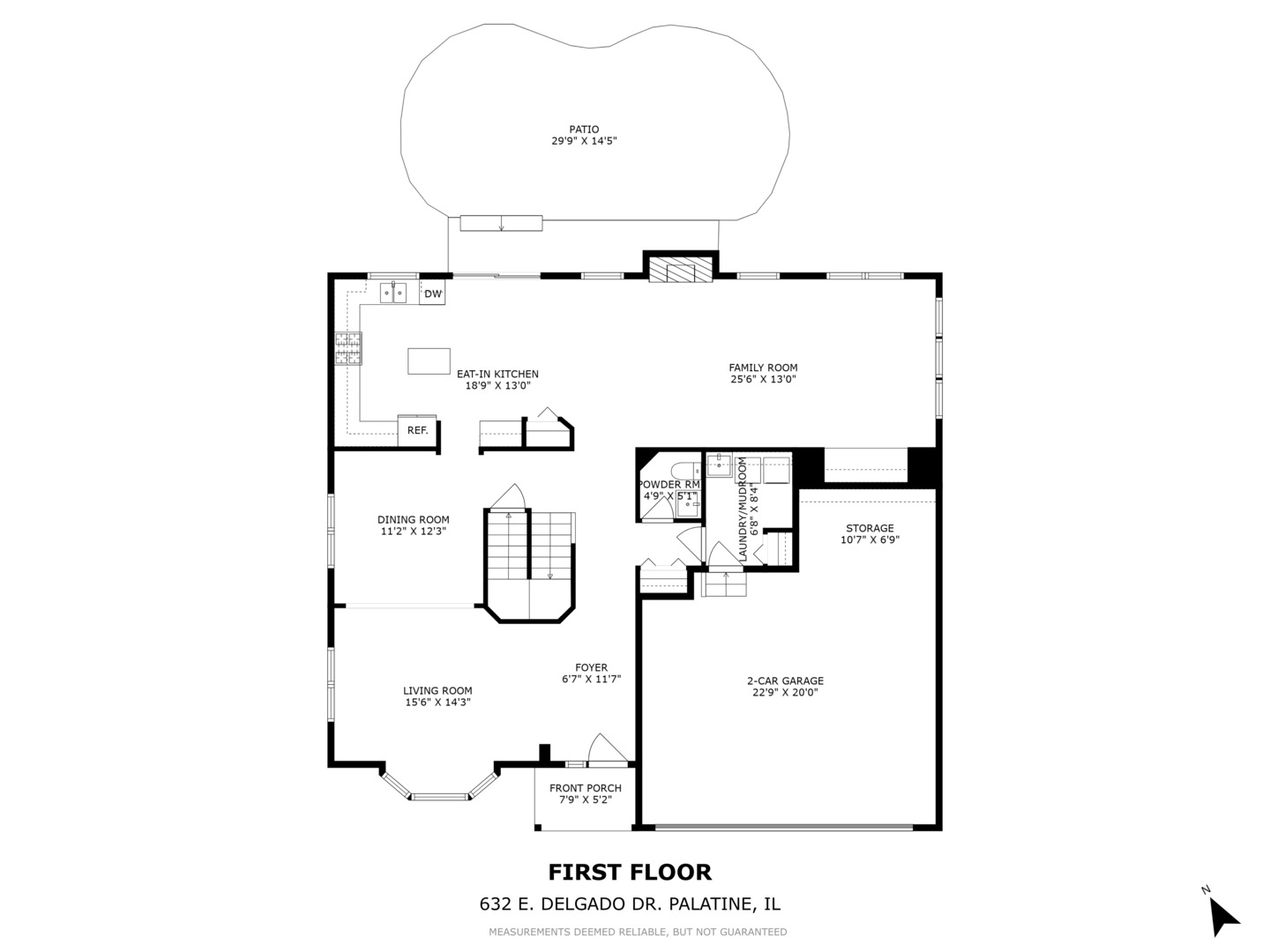 632 E Delgado Drive, Palatine, IL 60074