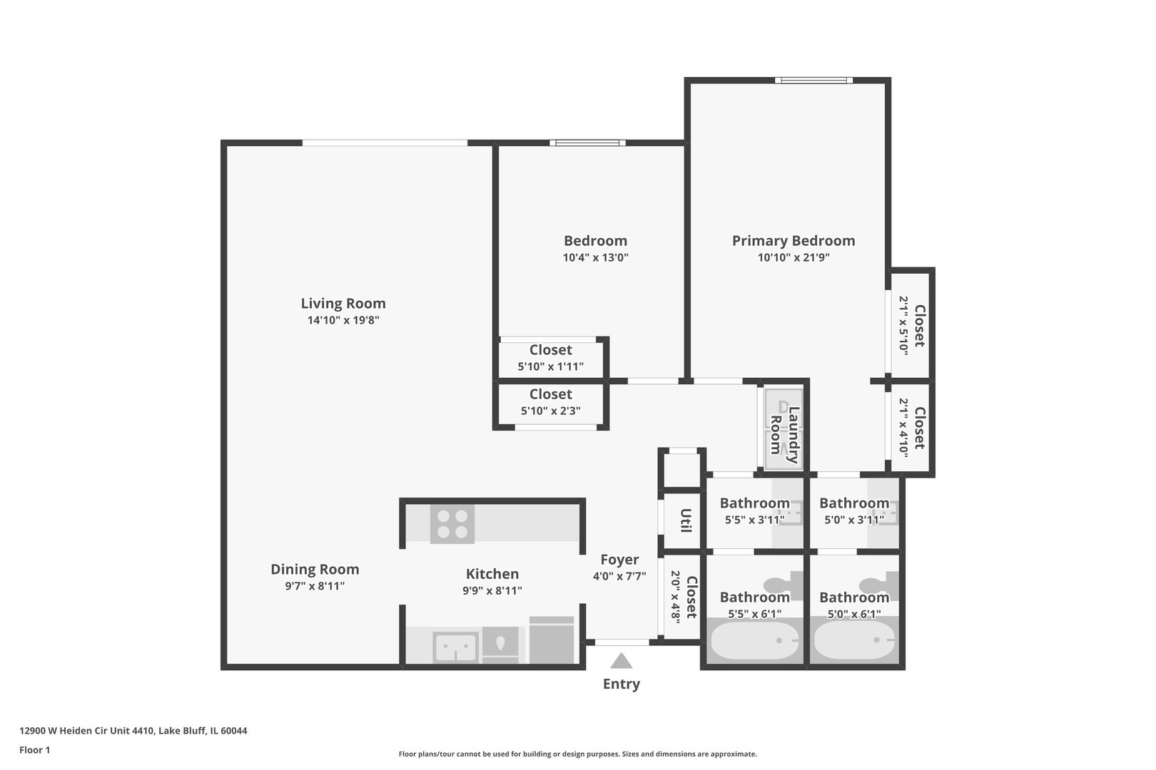 12900 W Heiden Circle #4410, Lake Bluff, IL 60044