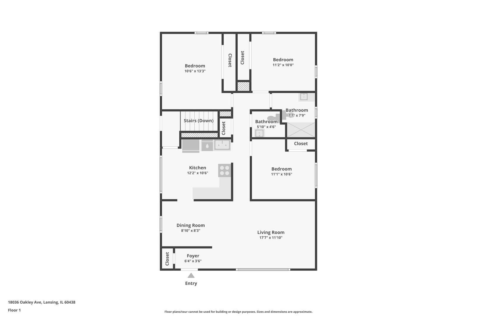 18036 Oakley Avenue, Lansing, IL 60438