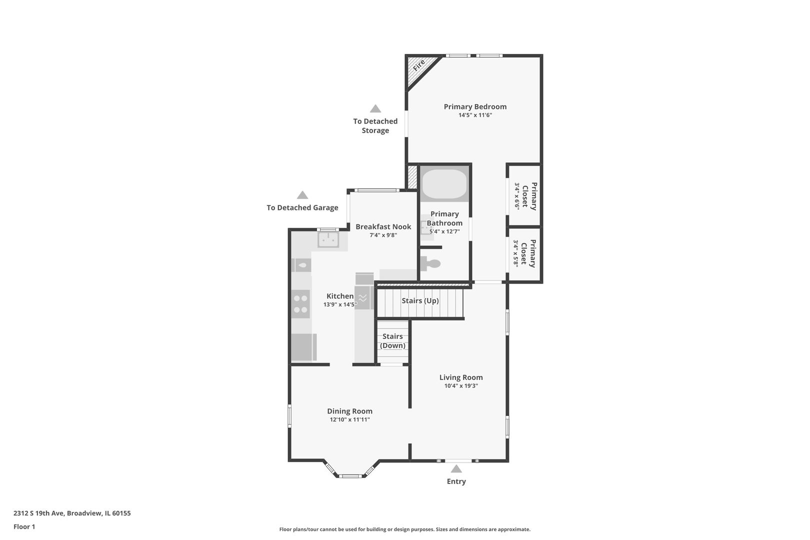 2412 S 19th Avenue, Broadview, IL 60155
