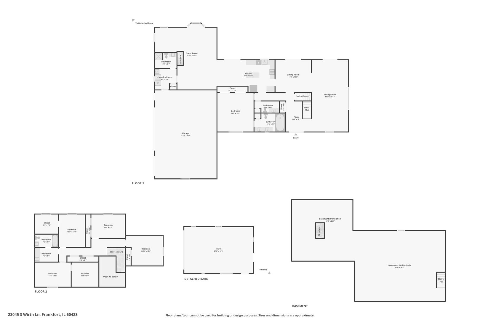 23045 S Wirth Lane, Frankfort, IL 60423