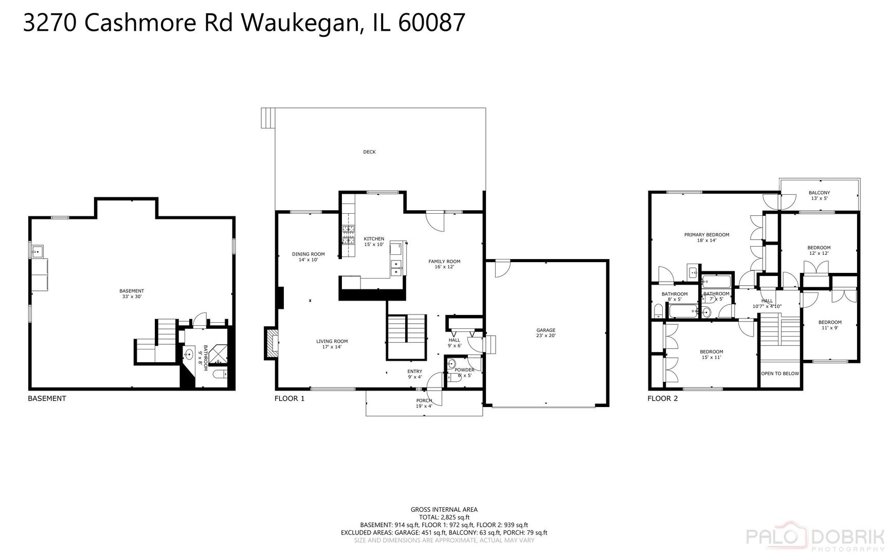 3270 Cashmore Road, Waukegan, IL 60087