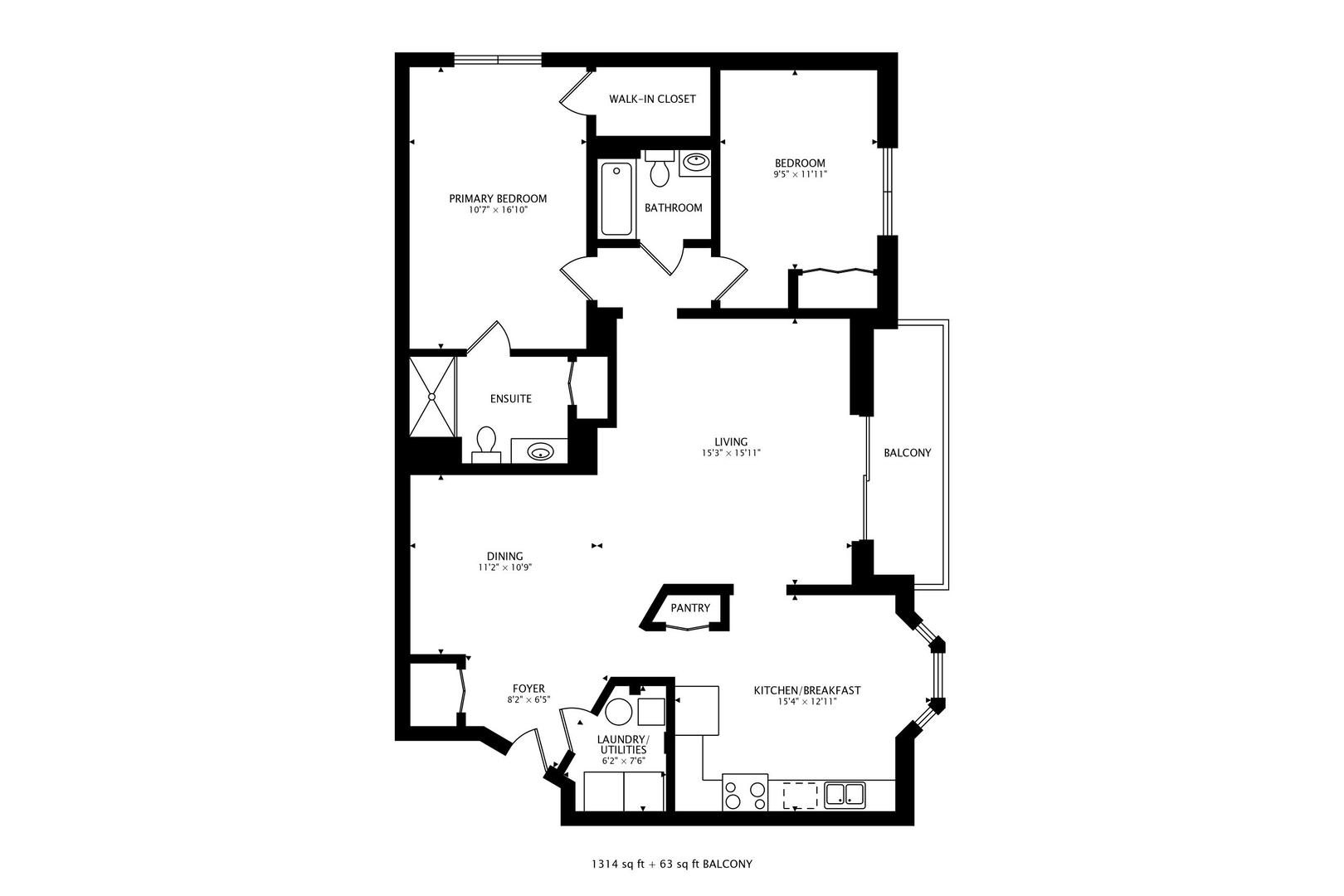 717 N 5th Avenue #303, Addison, IL 60101