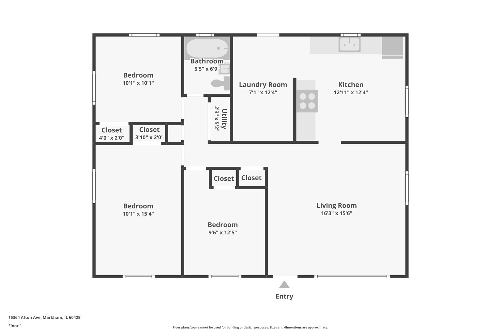 15364 Afton Avenue, Markham, IL 60428