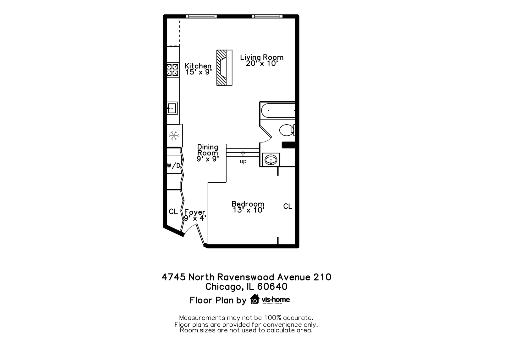 4745 N Ravenswood Avenue #210, Chicago, IL 60640