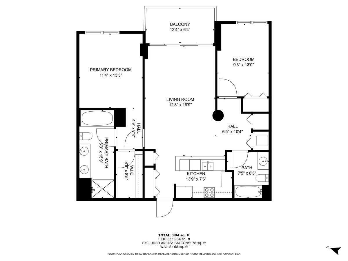 1322 S Prairie Avenue #406, Chicago, IL 60605