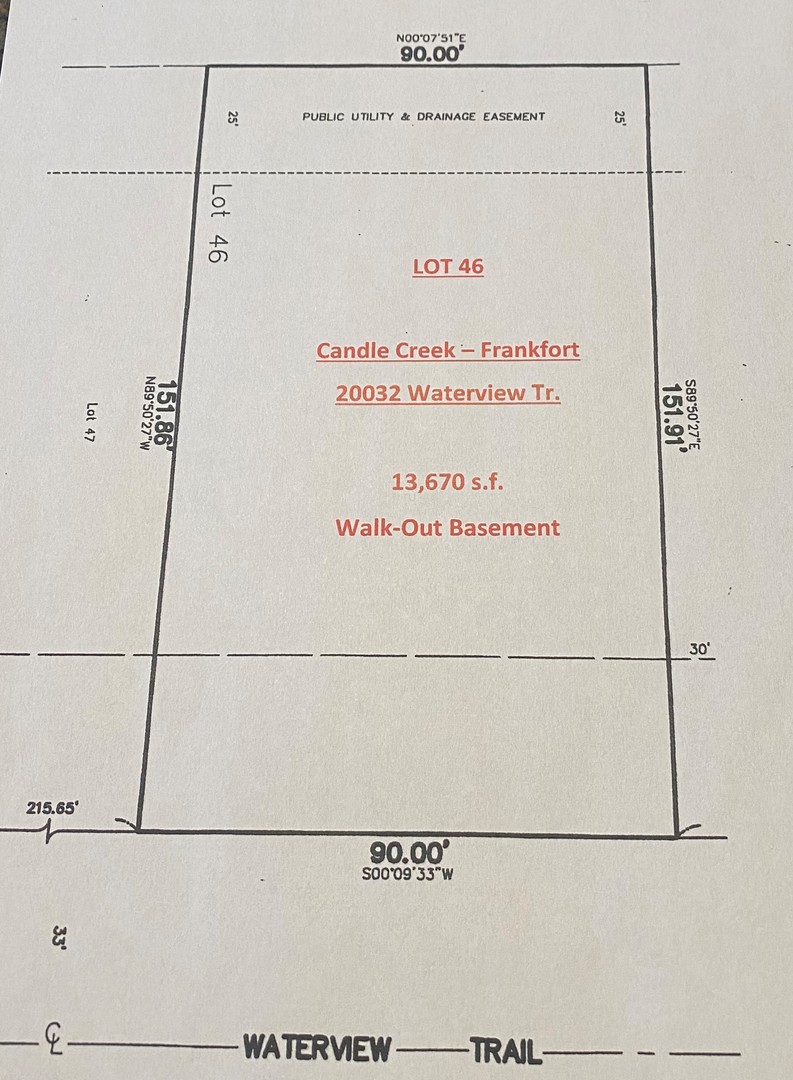 20032 Waterview Trail, Frankfort, IL 60423