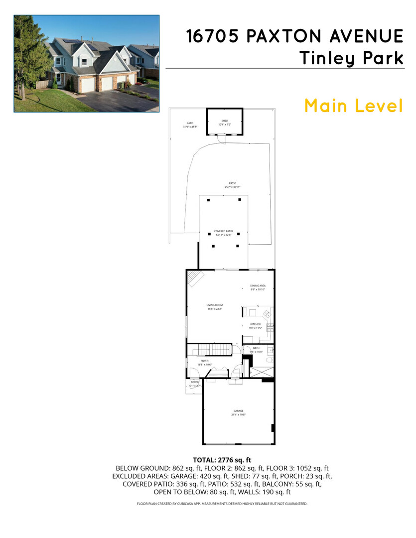 16705 Paxton Avenue, Tinley Park, IL 60477