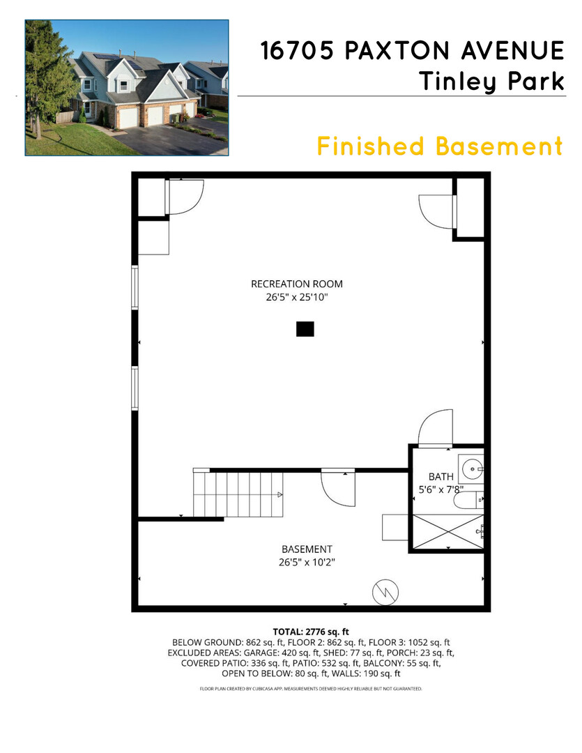 16705 Paxton Avenue, Tinley Park, IL 60477