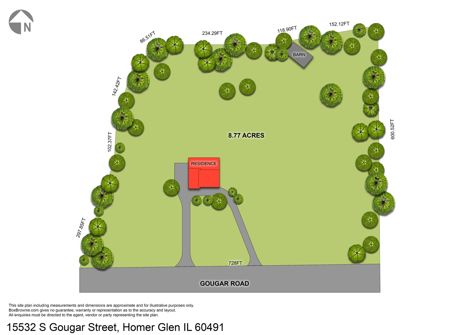 15532 Gougar Road, Homer Glen, IL 60491