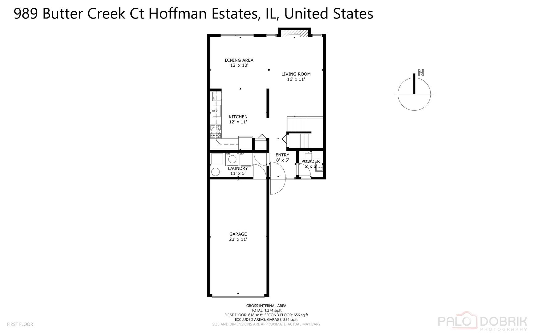 989 BUTTER CREEK Court #989, Hoffman Estates, IL 60169
