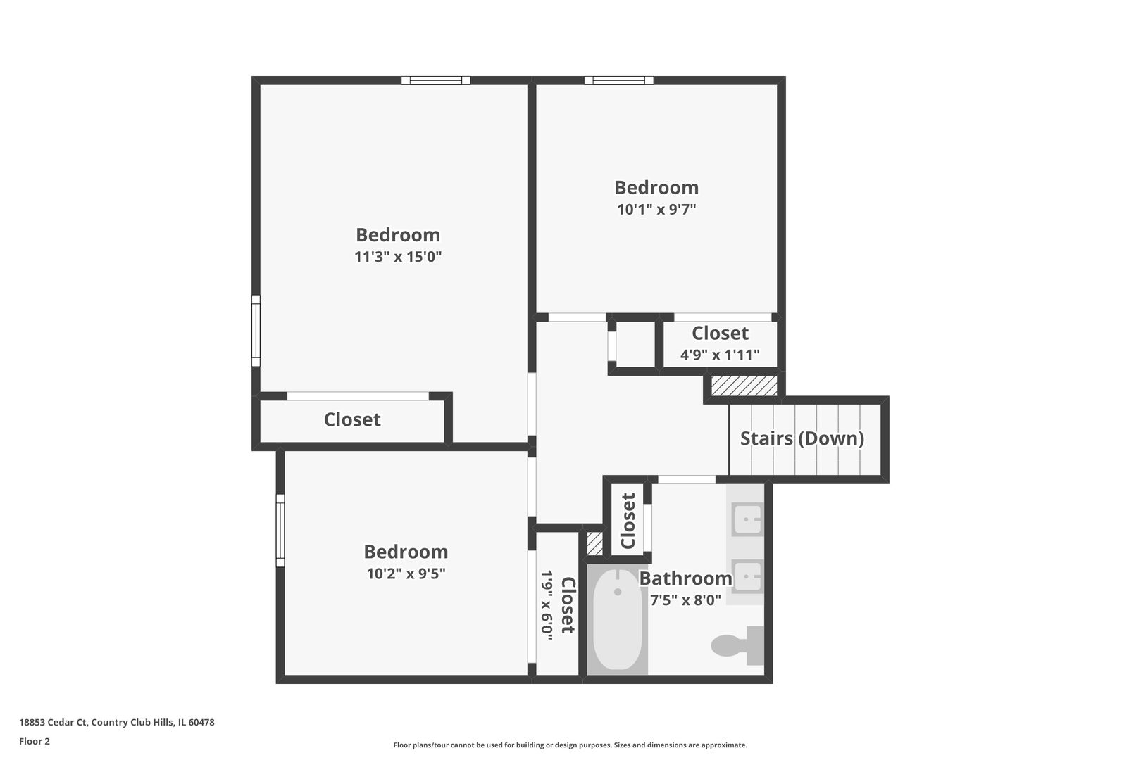 18853 Cedar Court, Country Club Hills, IL 60478