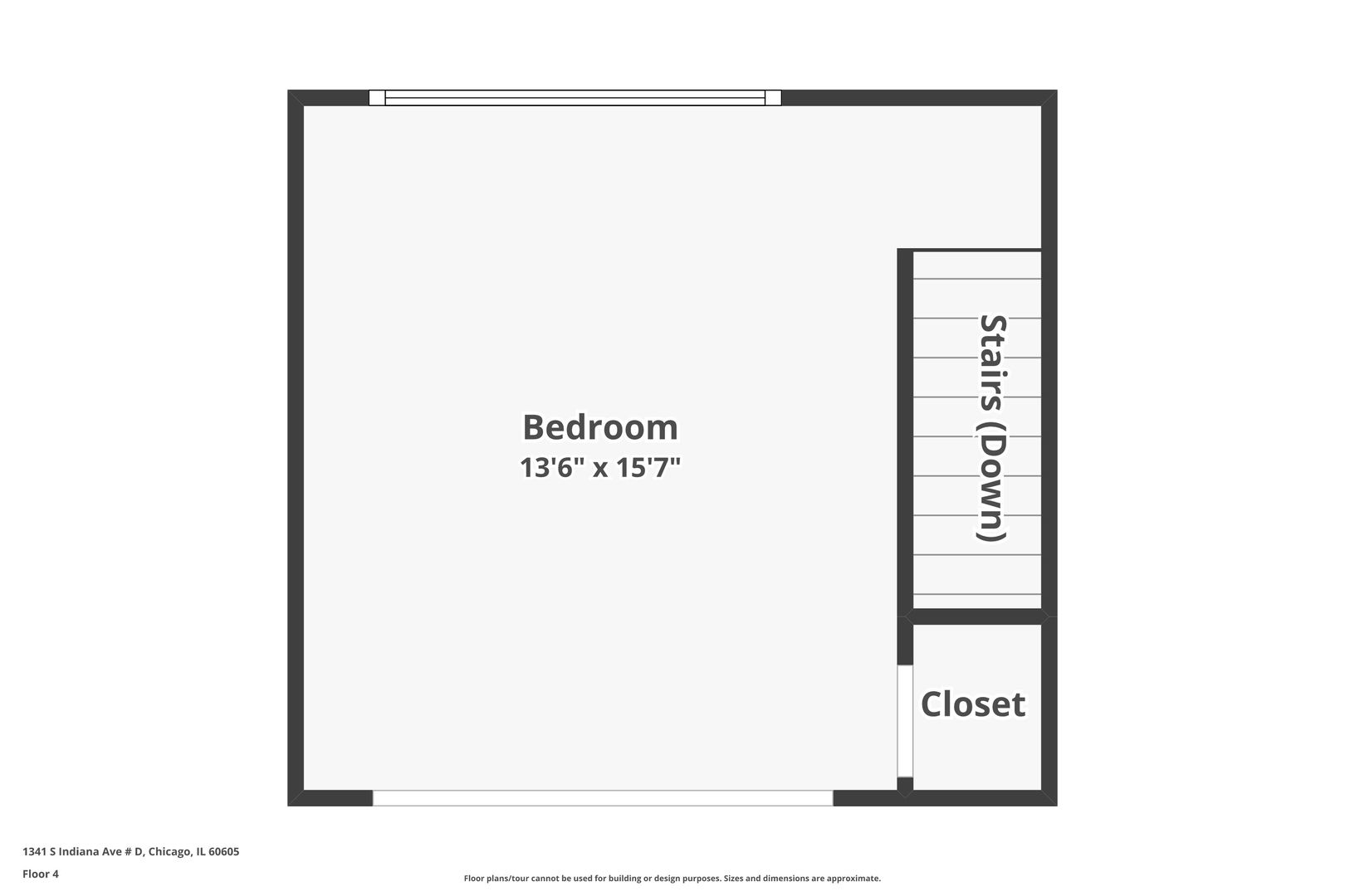 1341 S Indiana Avenue #D, Chicago, IL 60605