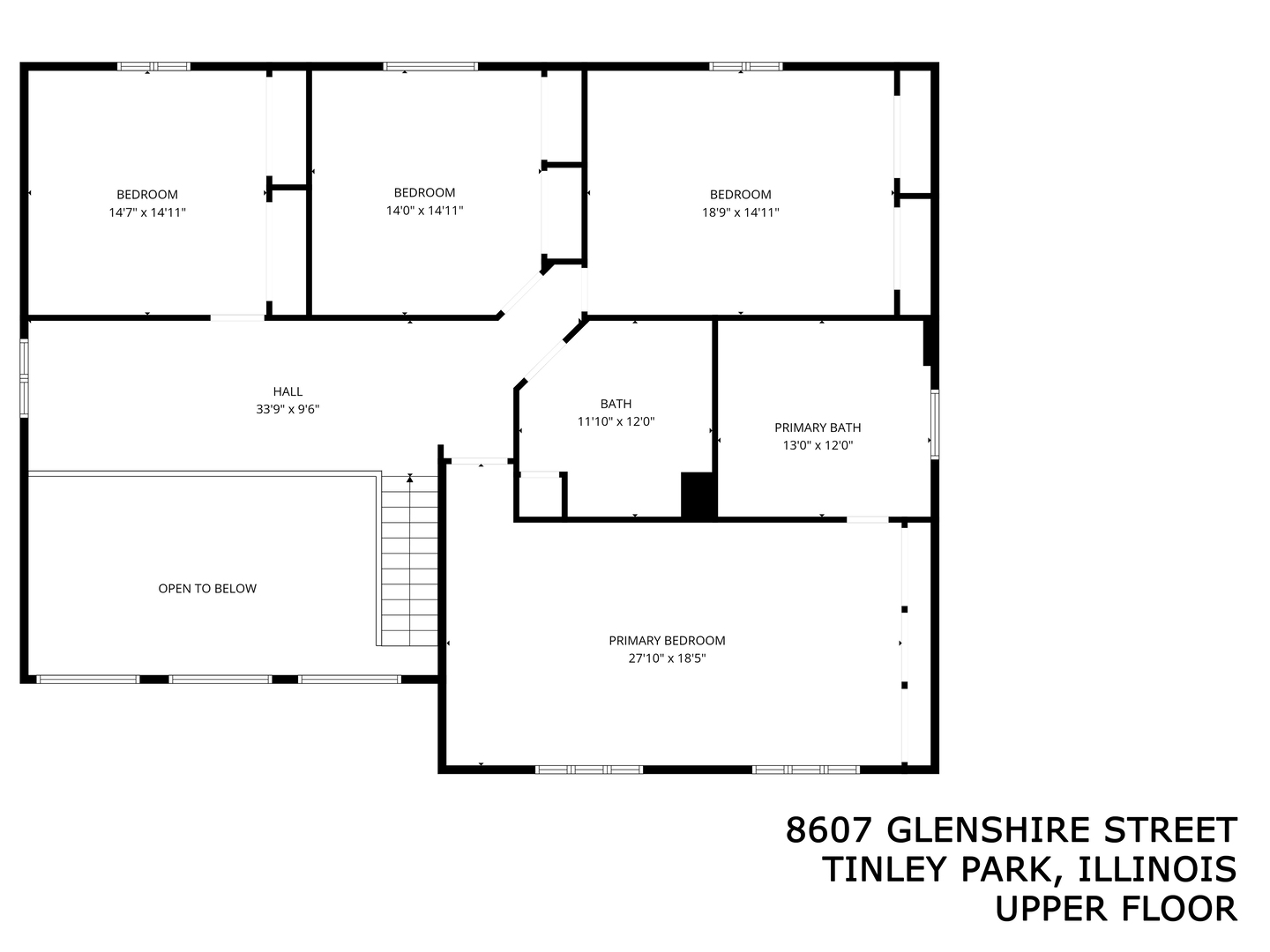 8607 Glenshire Street, Tinley Park, IL 60487