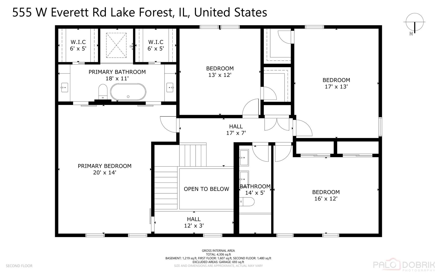 555 W Everett Road, Lake Forest, IL 60045