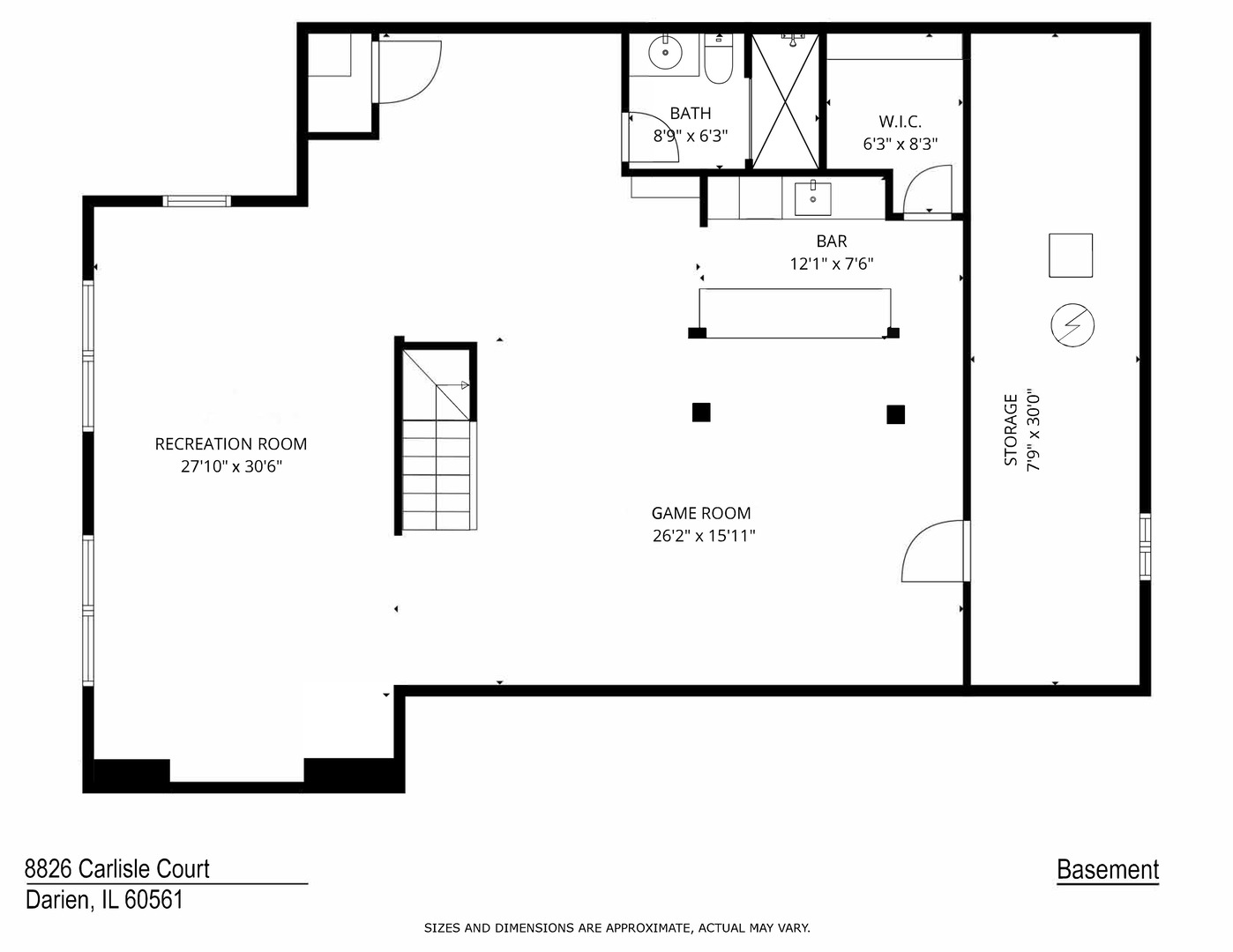 8826 Carlisle Court, Darien, IL 60561