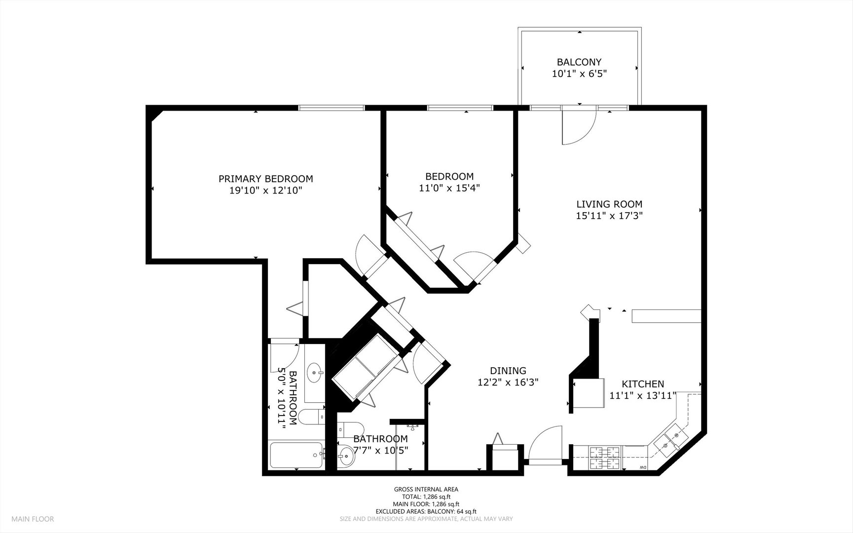 11001 Deblin Lane #203, Oak Lawn, IL 60453